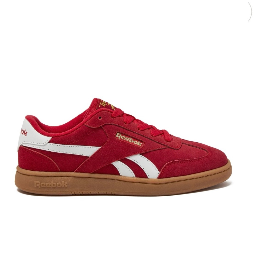 NWOT Reebok Red and White Athletic Shoes